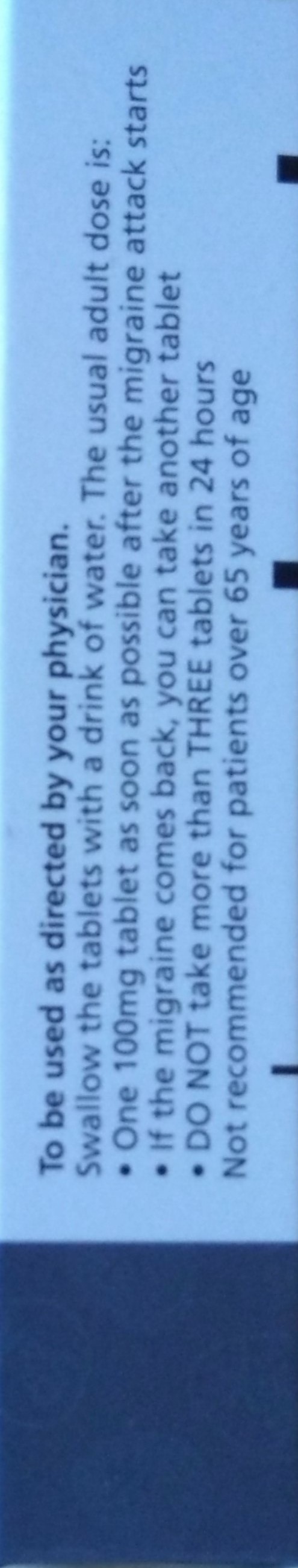 Imigran Tablets 100mg